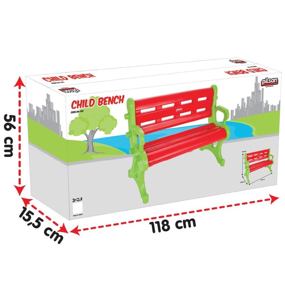 Plastik Çocuk Oturma Bankı 06143