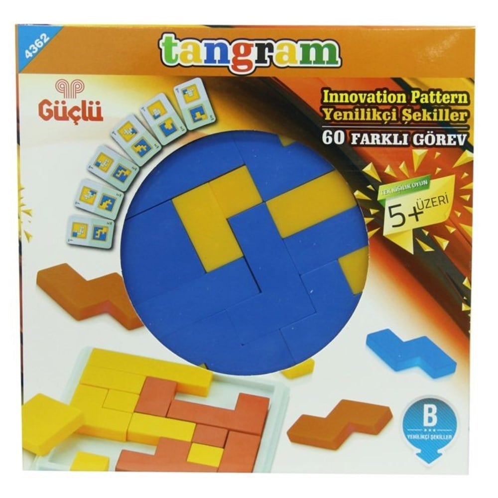 Plastik Tangram Puzzle