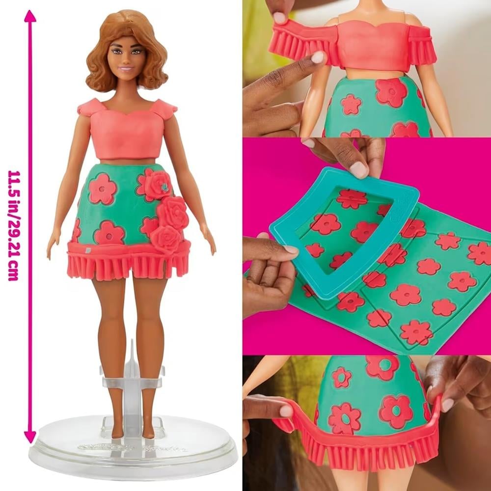 Play Doh Barbie Çiçekli ve Püsküllü G1360