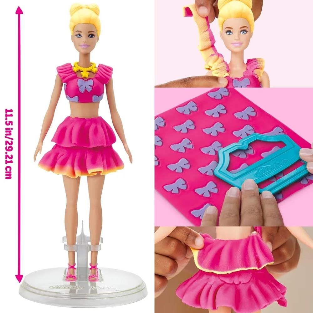 Play Doh Barbie Volanlar ve Düğmeler G1361