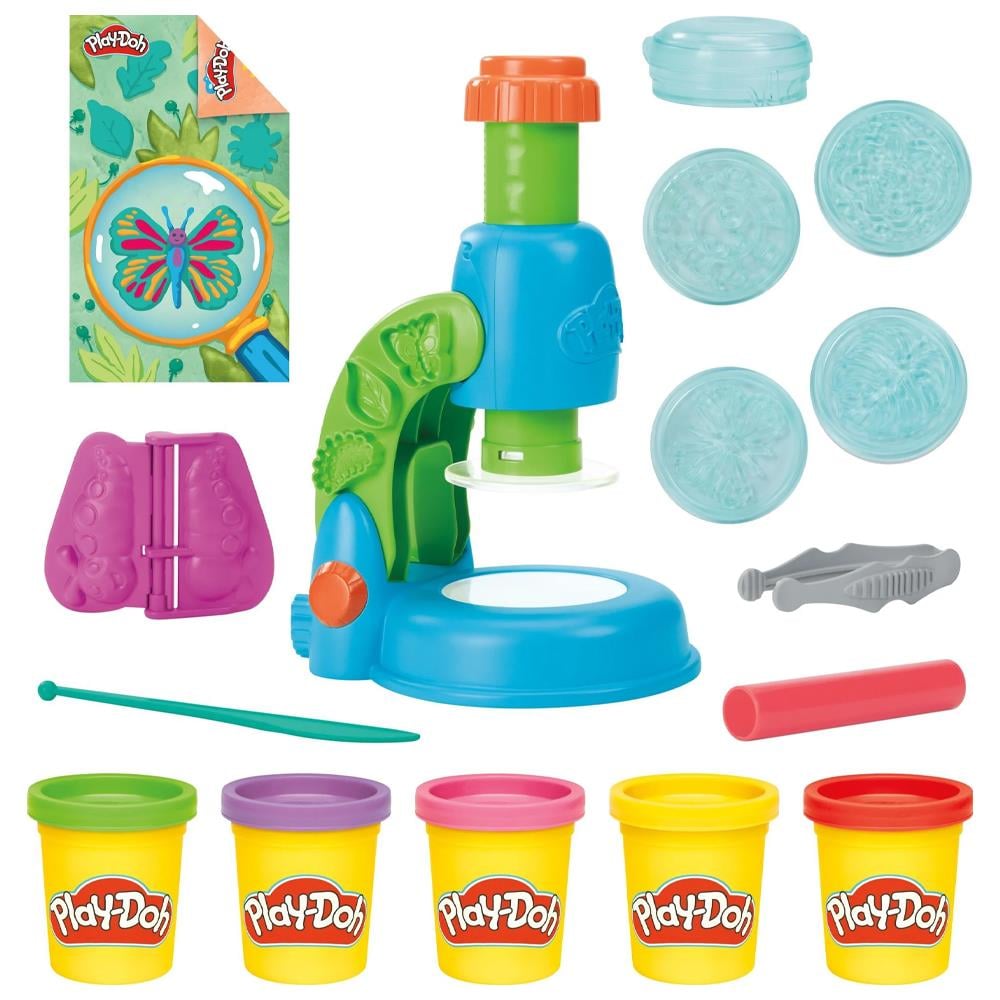 Play Doh Işıklı Mikroskop Oyun Seti G0494