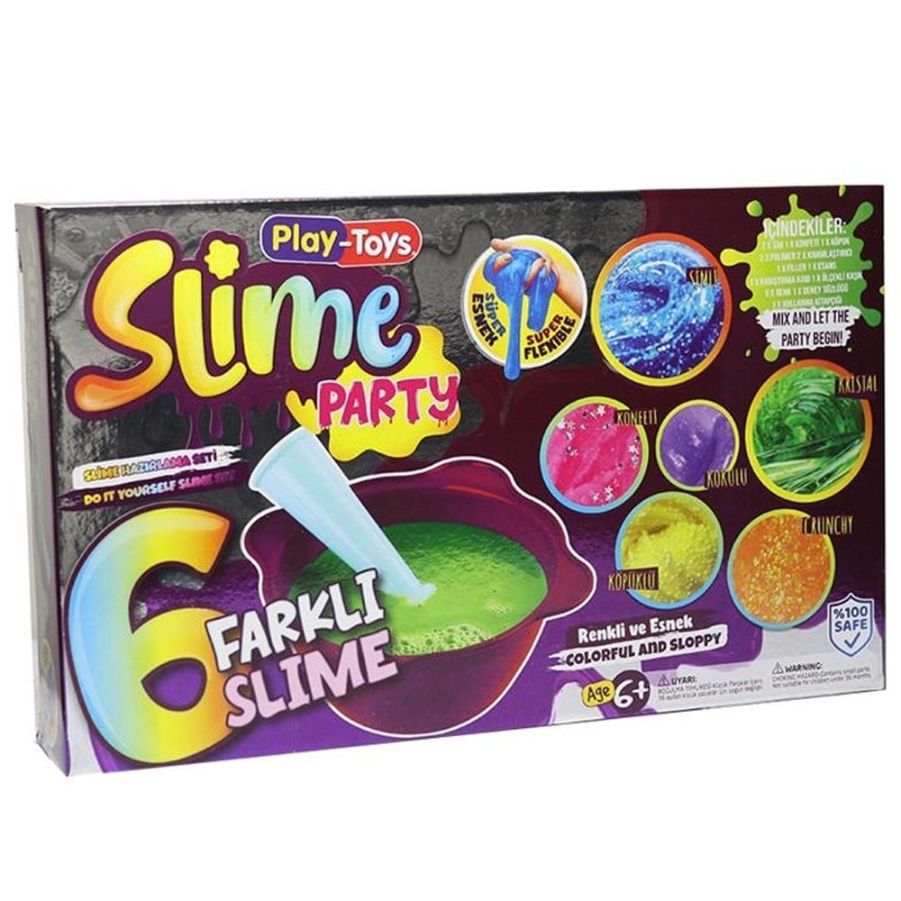 Playtoys Diy Party Slime Hazırlama Seti 2700