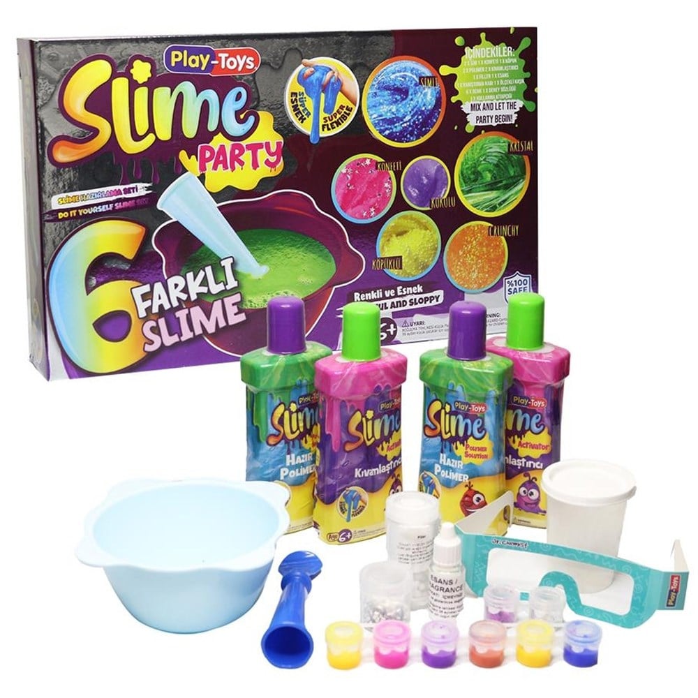Playtoys Diy Party Slime Hazırlama Seti 2700