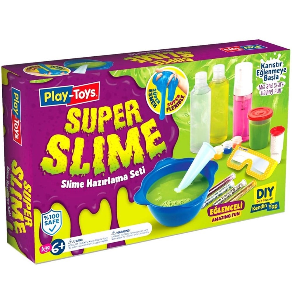Playtoys Diy Süper Slime Hazırlama Seti 2755
