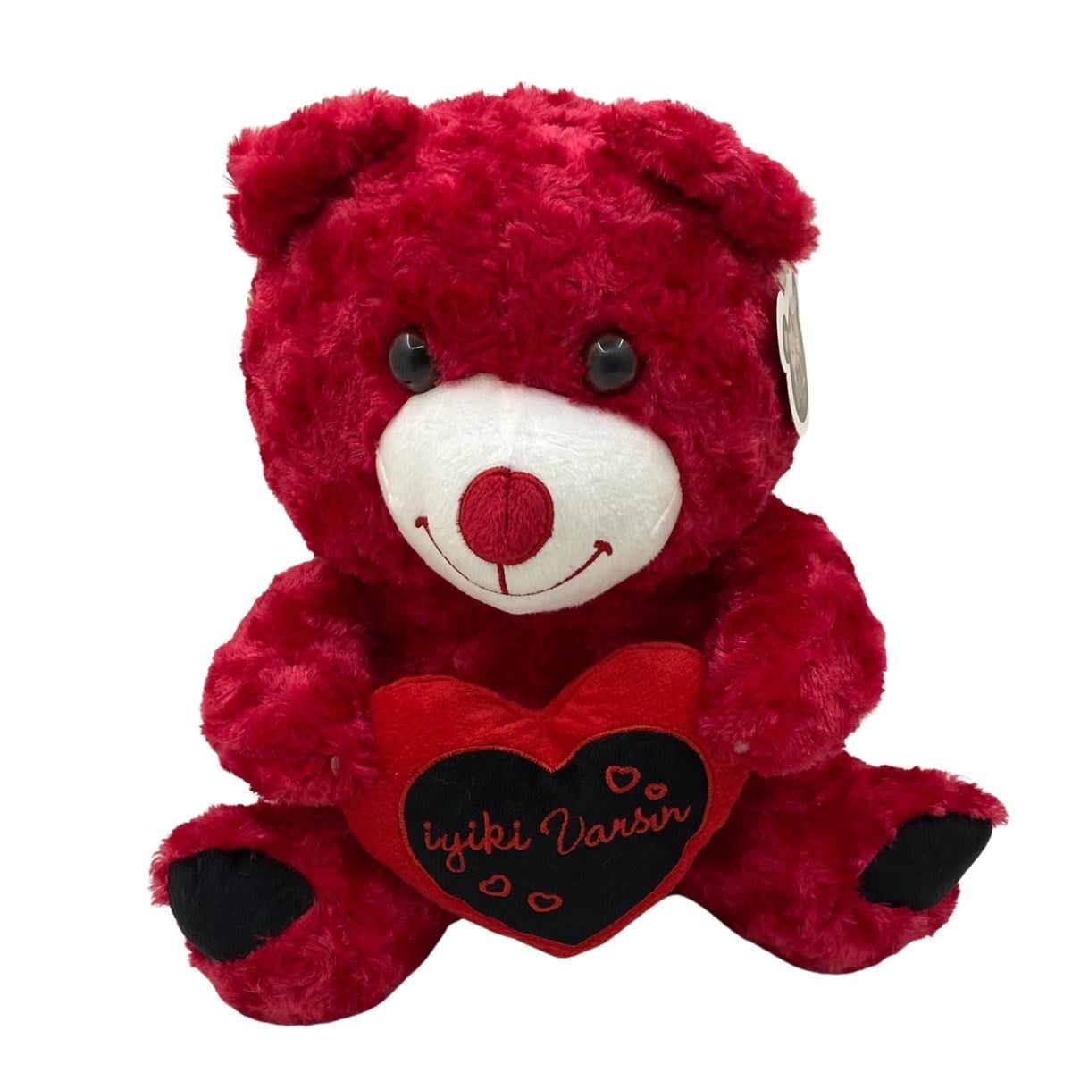 POL-1048 KIRMIZI PARLAK SERI AYICIK 45 CM