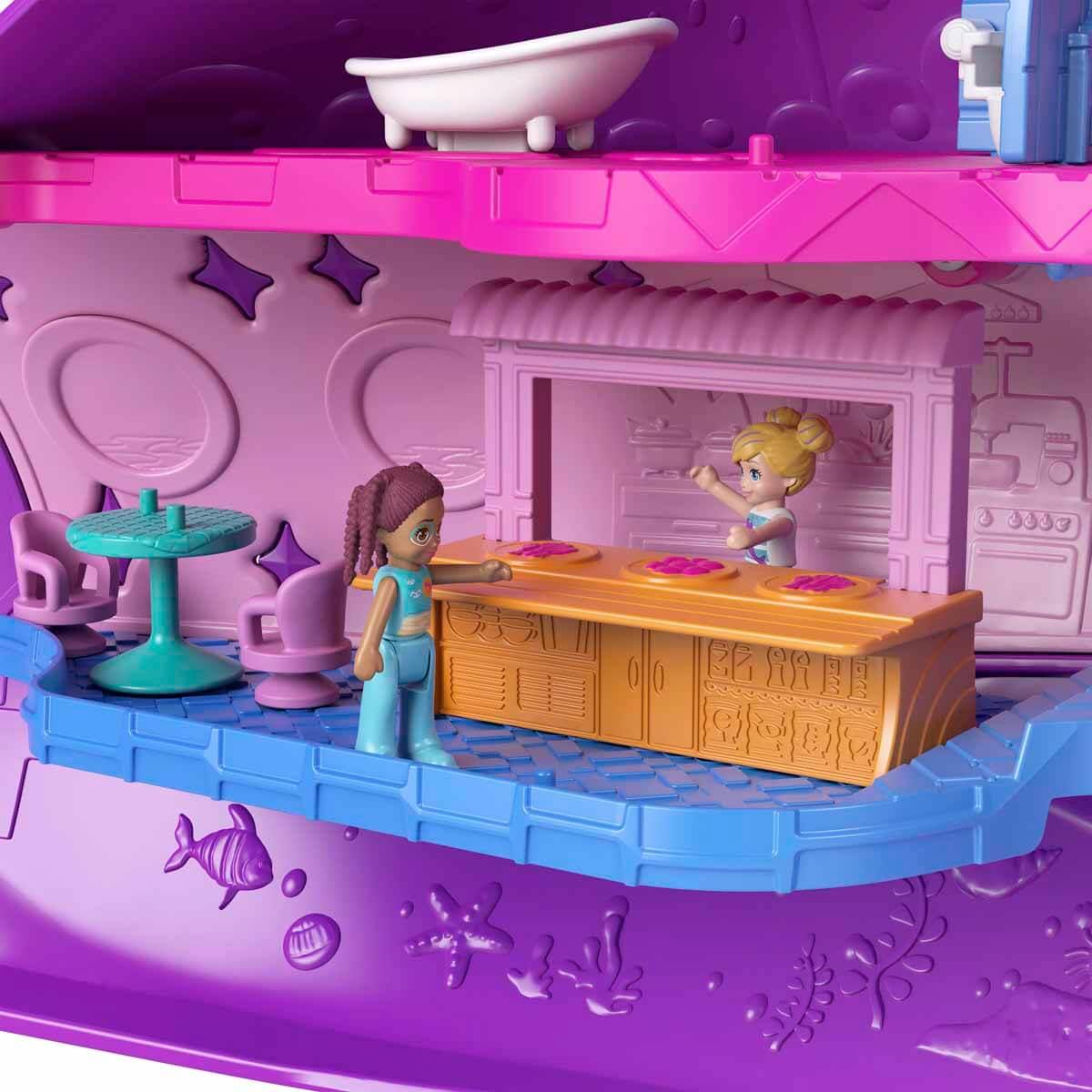 Polly Pocket Sparkle Cove Macera Narwhal Maceracı Teknesi HKV71