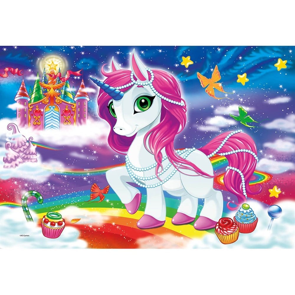 Pony Unicorn Jumbo Puzzle 12 Parça JP 31007
