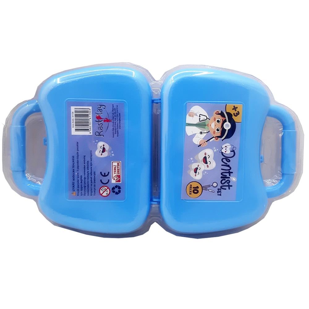 Rastplay Oyuncak Mavi 10 Parça Çantalı