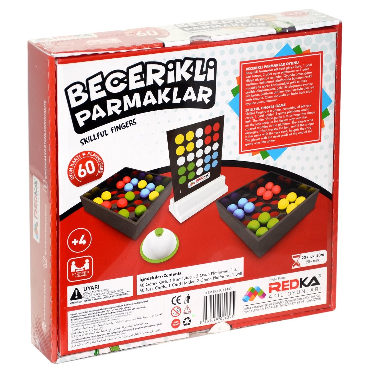 REDKA BECERIKLI PARMAKLAR