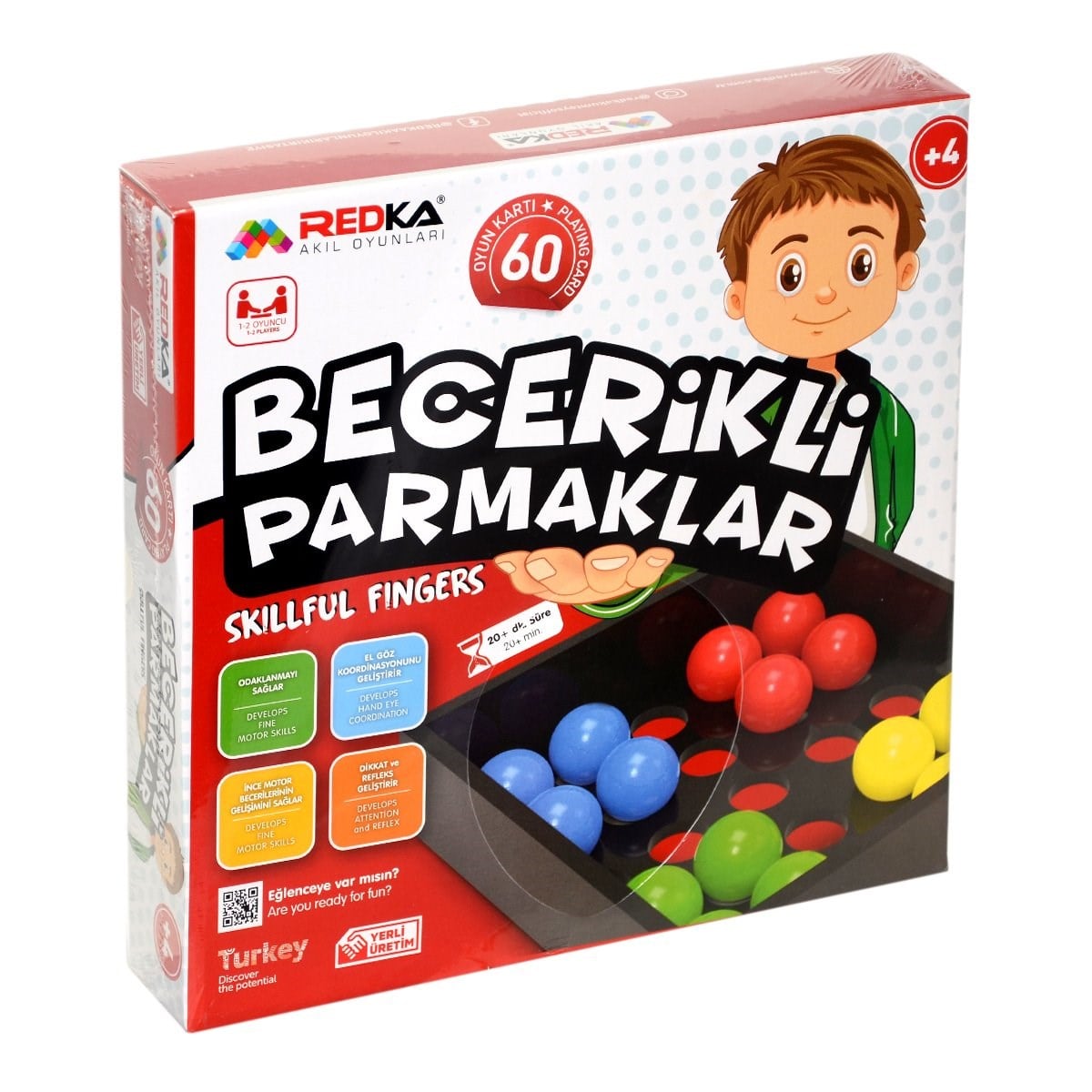 REDKA BECERIKLI PARMAKLAR