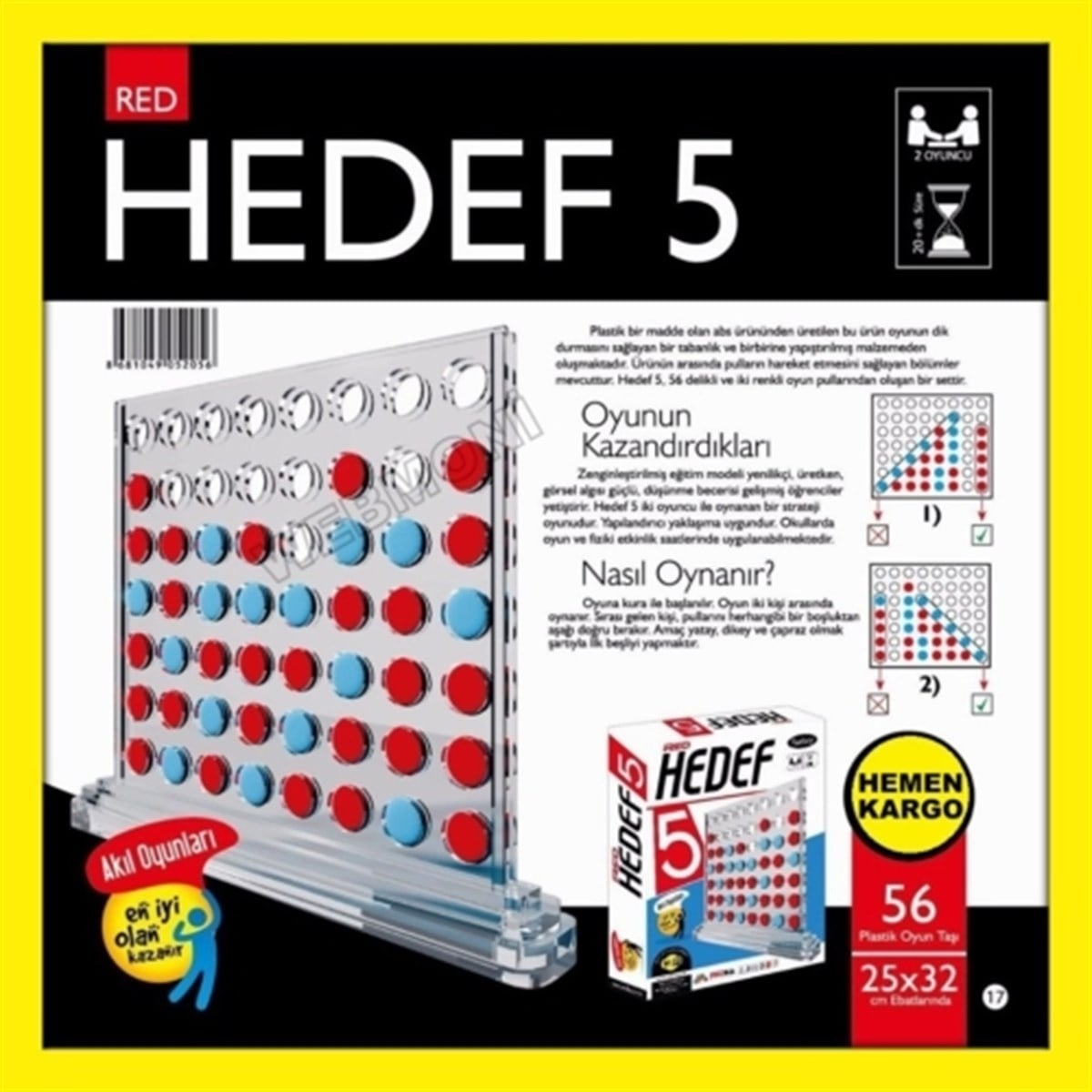 Redka Hedef 5 Akıl Mantık Zeka ve Strateji Oyunu
