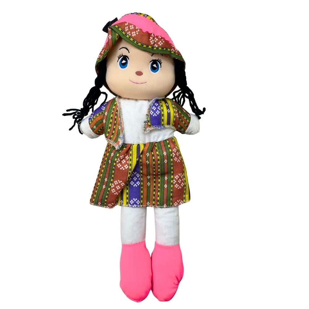 Samatlı Oyuncak Bez Bebek 45 Cm