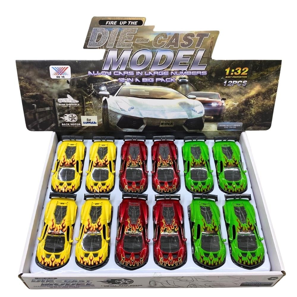 Samatlı Oyuncak Die Cast Çek Bırak Araba JCF-217