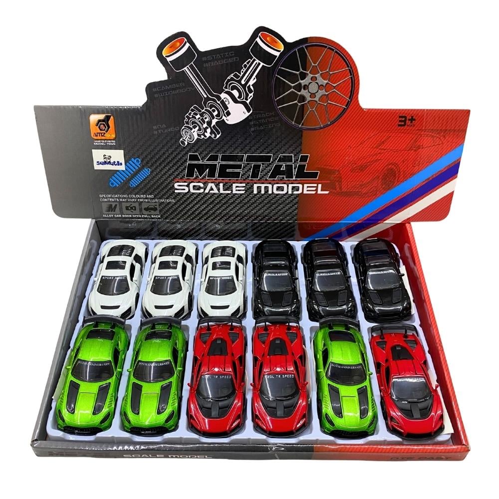 Samatlı Oyuncak Die Cast Çek Bırak Yarış Arabası 4321 C Toptan