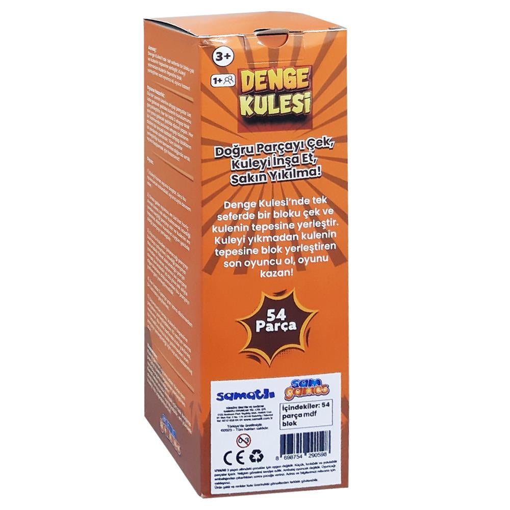 Samatlı Oyuncak Jenga 54 Parça