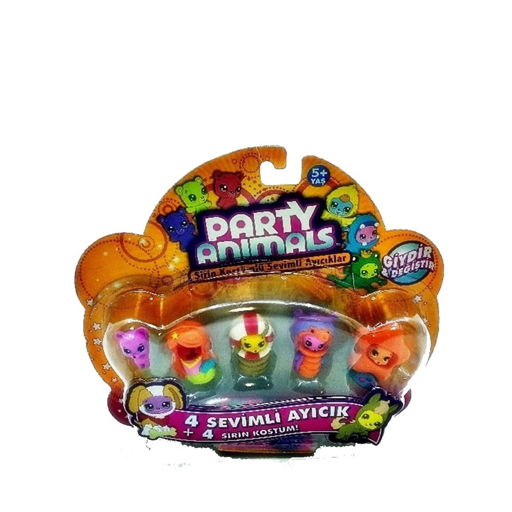 Samatlı Oyuncak Party Animals 4lü PaketSamatlı Oyuncak Party Animals 4lü Paket | Toptan Oyuncak Fiyatı