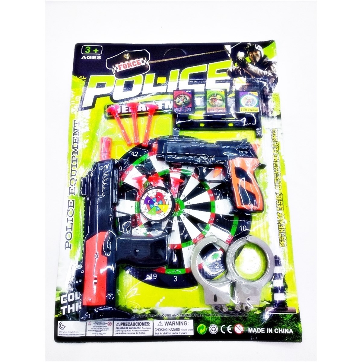 Samatlı Oyuncak Polis Seti 2