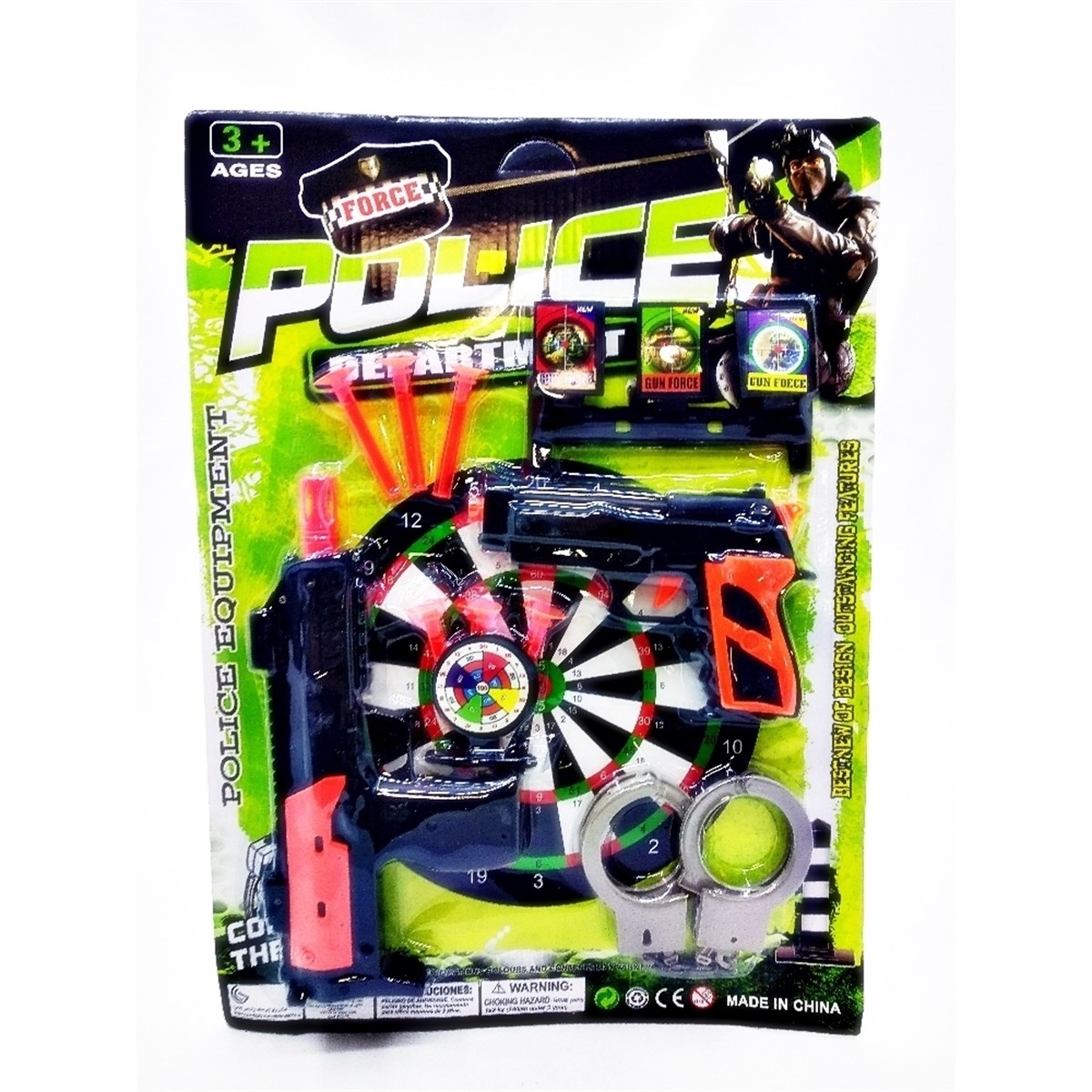 Samatlı Oyuncak Polis Seti 2