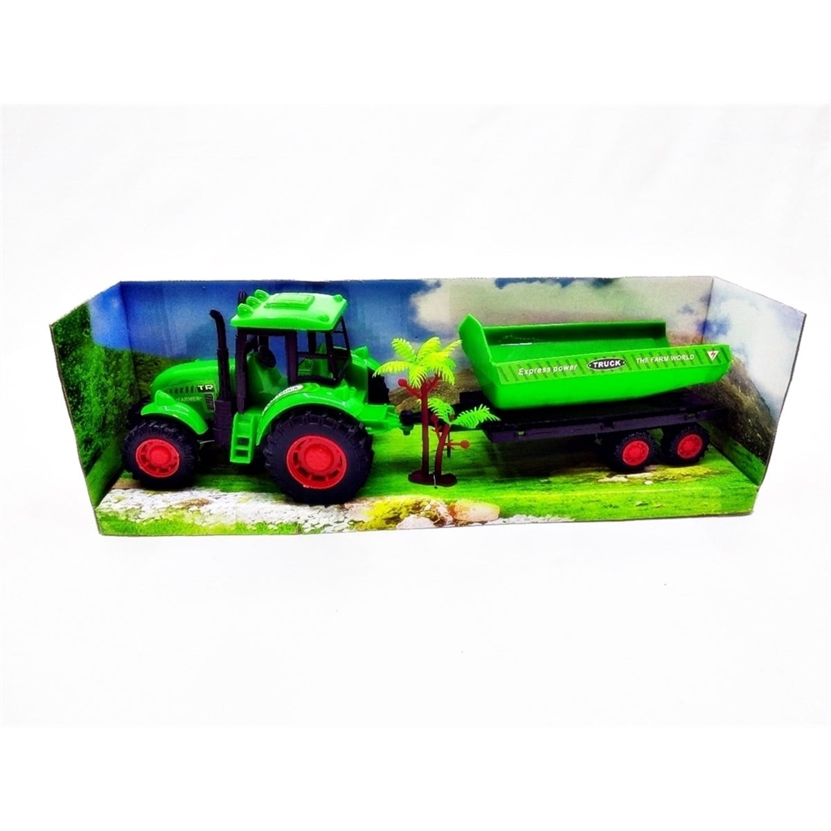 Samatlı Oyuncak Römorklu Traktör 4