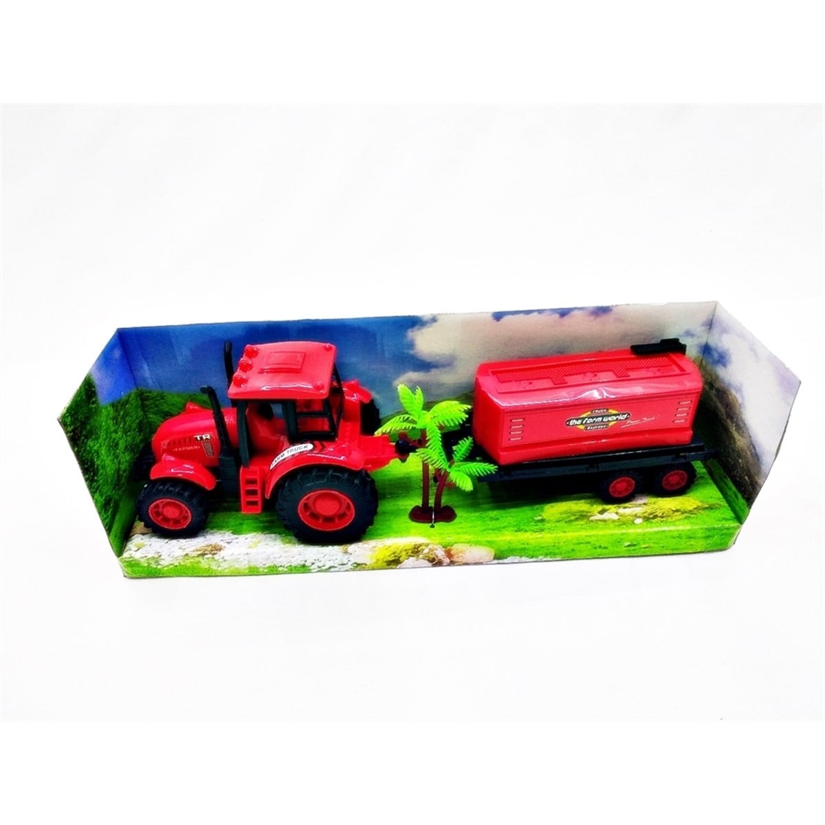 Samatlı Oyuncak Römorklu Traktör 4