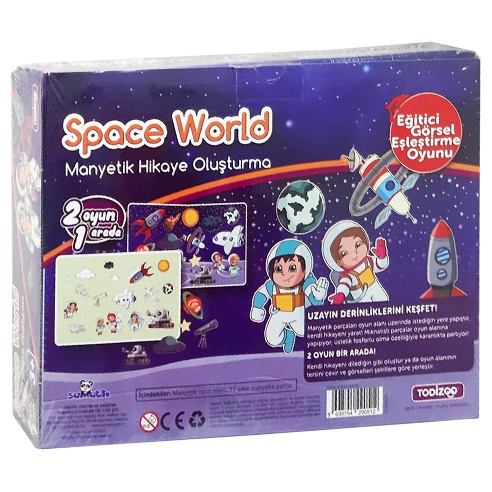 Samatlı Oyuncak Space World Manyetik Hikaye Oluşturma 83918