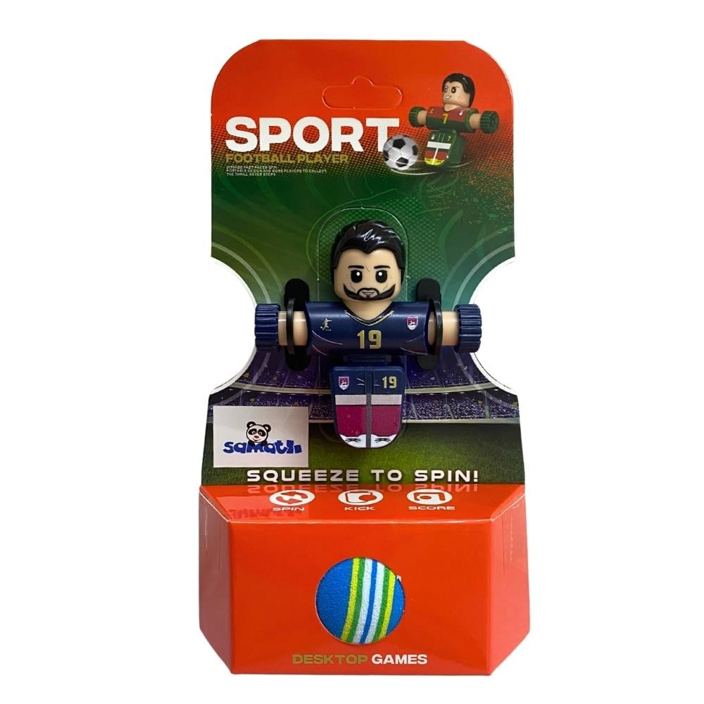 Samatlı Oyuncak Tek Figürlü Futbol Oyunu QX-49