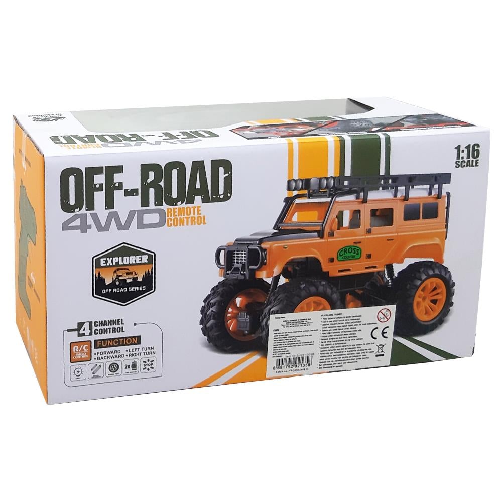 Samatlı Oyuncak Uzaktan Kumandalı Işıklı Off Road Jeep SH091-509B