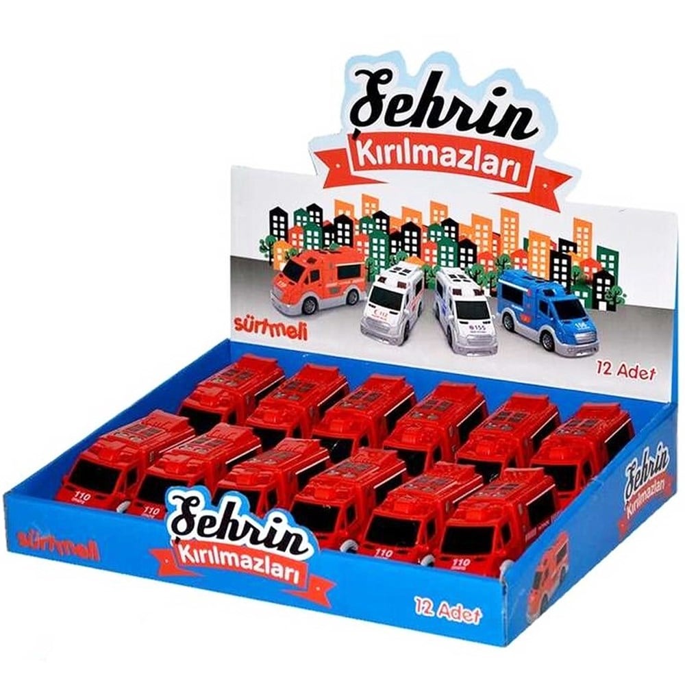 Şehrin Kırılmaz Sürtmeli İtfaiye 12 Cm URT004-03