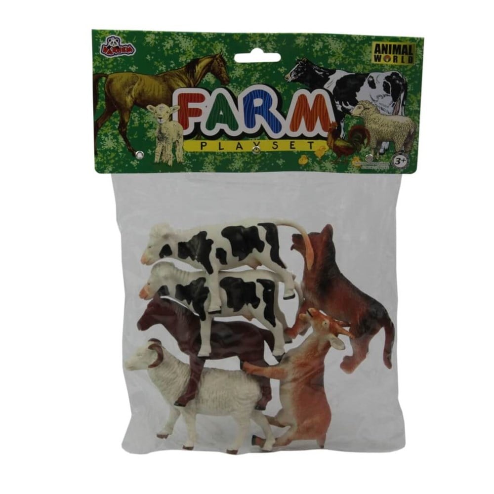 SH-PHC15070616-04 ASORTI 6PCS 6 HAYVAN