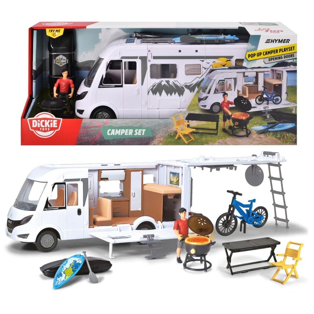 Simba Oyuncak Dickie Toys Karavan Kamp Seti 203837021
