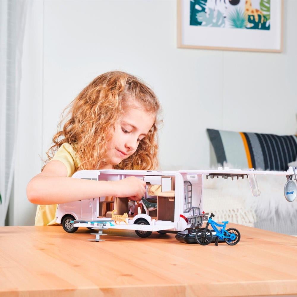Simba Oyuncak Dickie Toys Karavan Kamp Seti 203837021