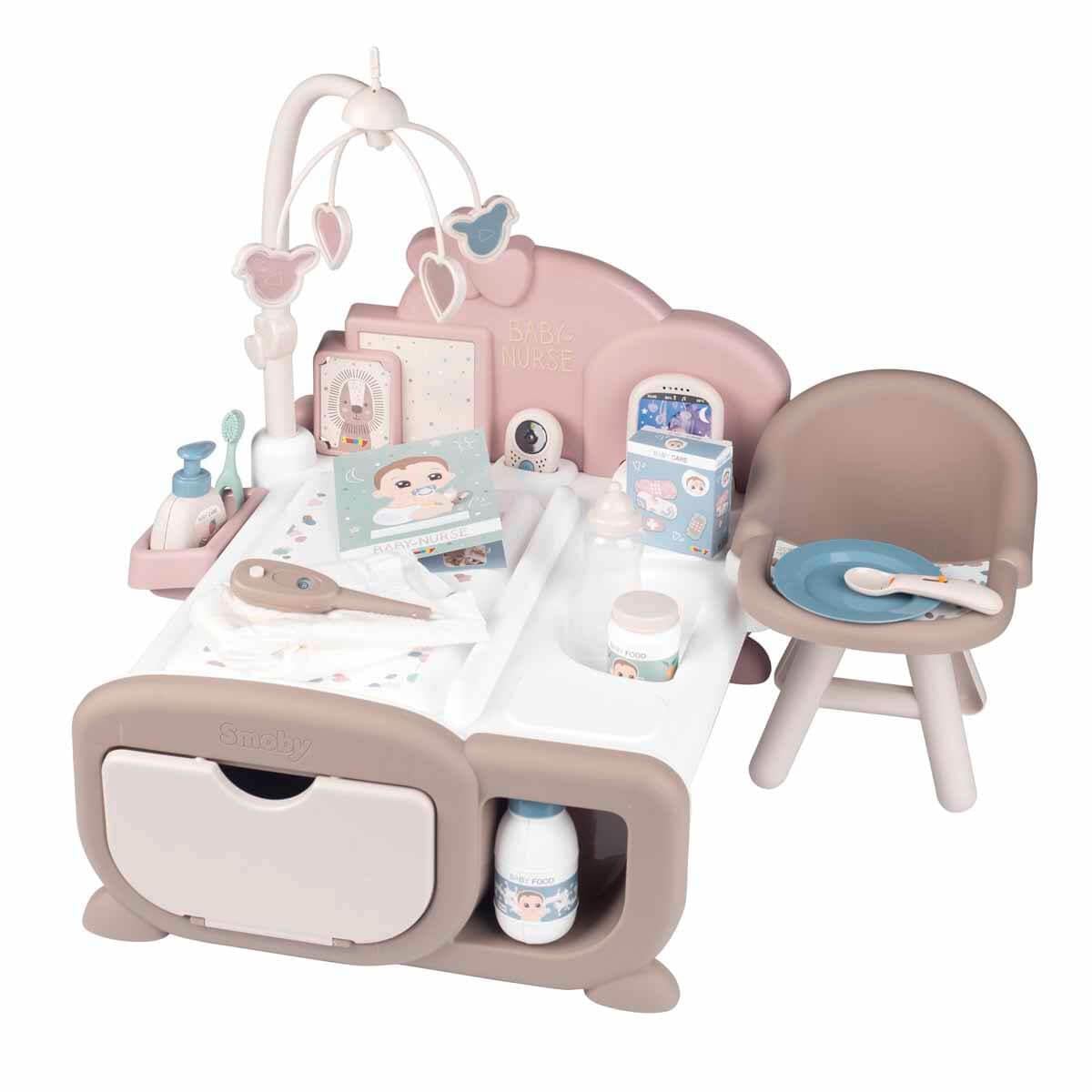 Simba Oyuncak Smoby Baby Nurse 3'ü 1 Arada Bebek Oyun Seti 7600220379