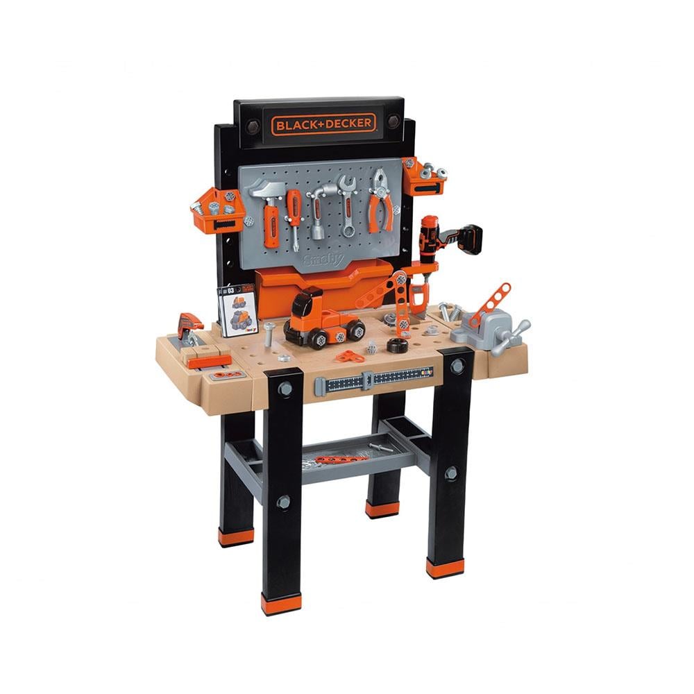 Simba Oyuncak Smoby Black Decker Bricolo Ultimate Çalışma Tezgahı 360730