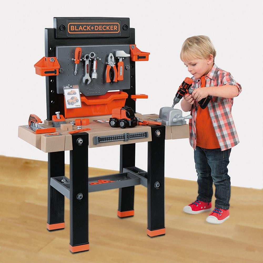 Simba Oyuncak Smoby Black Decker Bricolo Ultimate Çalışma Tezgahı 360730