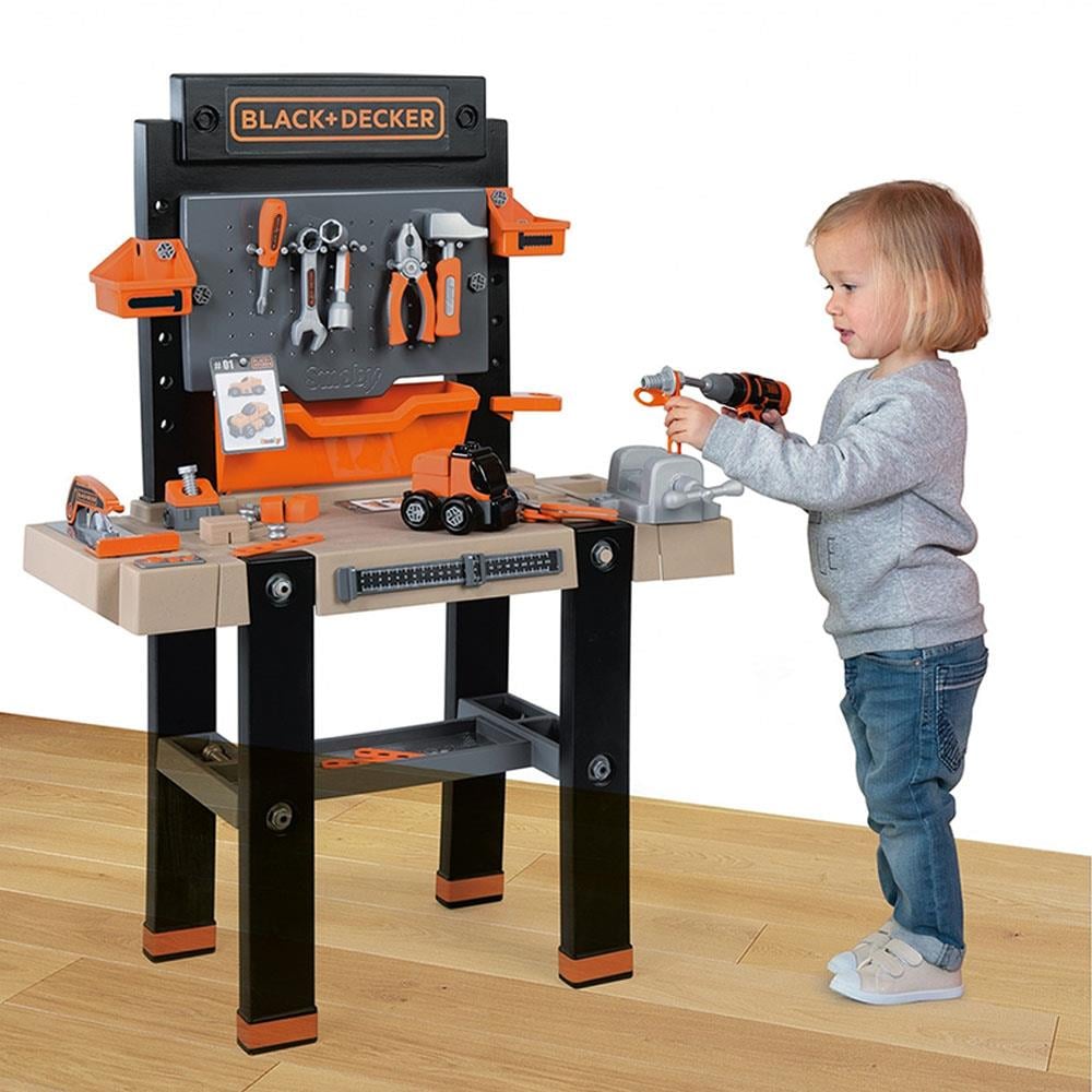 Simba Oyuncak Smoby Black Decker Bricolo Ultimate Çalışma Tezgahı 360730