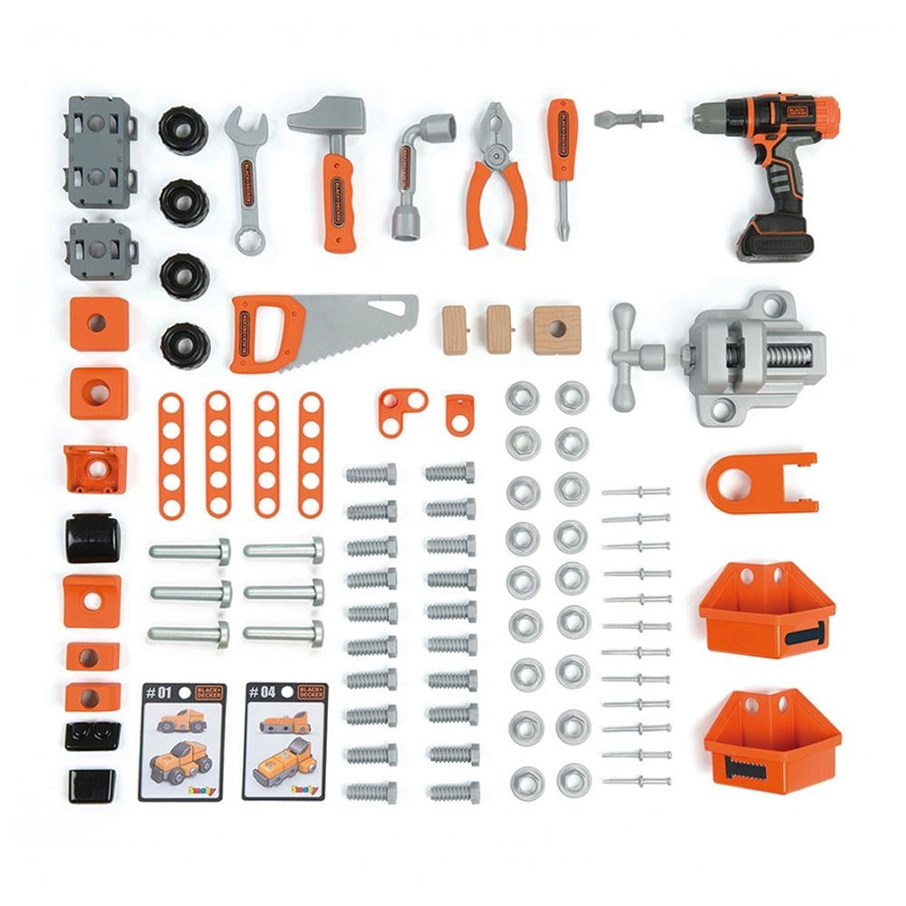 Simba Oyuncak Smoby Black Decker Bricolo Ultimate Çalışma Tezgahı 360730