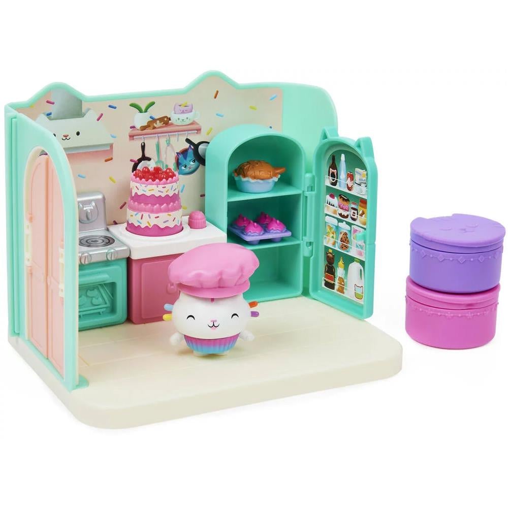 Spinmaster Gabby's Dollhouse Pillow Cat's Sweet Dreams Deluxe Room Set 6060478