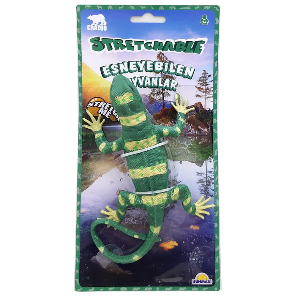 Streç Kaplumbağa Kurbağa Timsah Bukalemun 06334 SUN-TMJ-CRZ-FIGUR