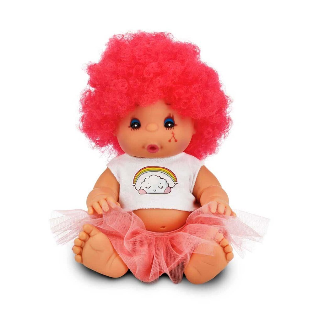 Sunman Kıvırcık Renkli Saçlı Bebek 23 Cm.