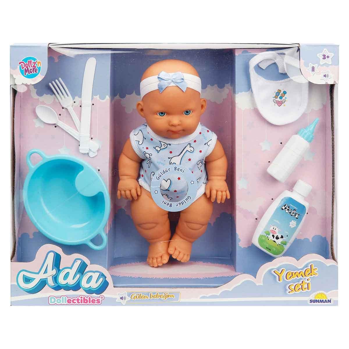 Sunman Oyuncak Ada Bebek Yemek Seti 23 Cm 01020120