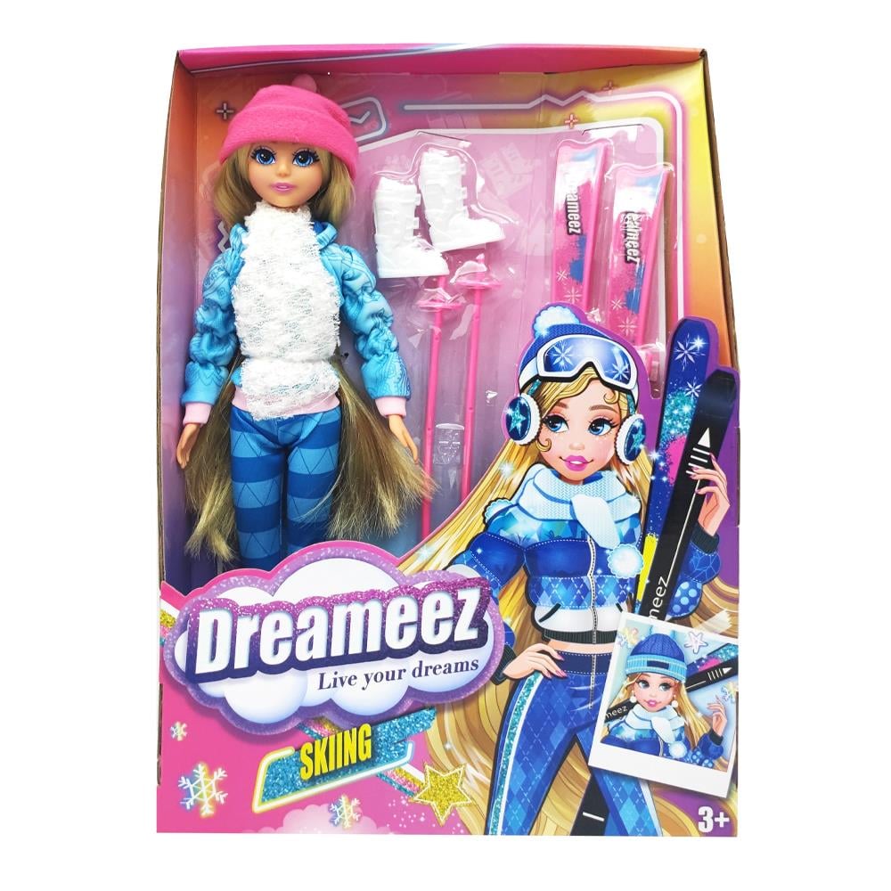 Sunman Oyuncak Bebek Ve Kayak Seti 01081030 SUN-FNV-MNK.BBK.SET DREAMEEZ