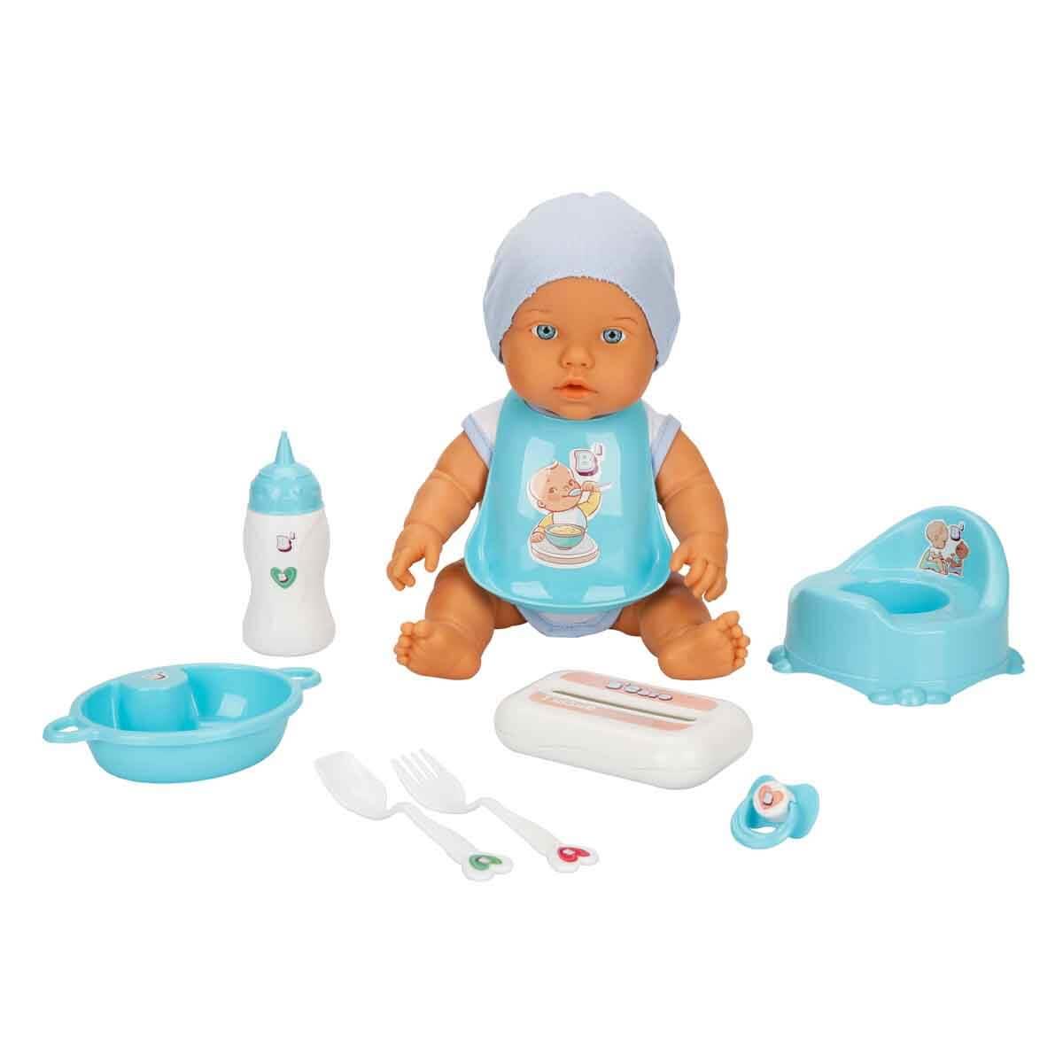 Sunman Oyuncak Bebelou Sesli Bakım Zamanı Bebek Oyun Seti 32 Cm 00003823