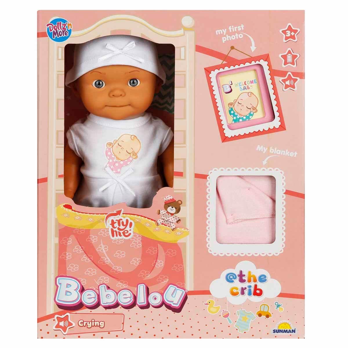Sunman Oyuncak Bebelou Sesli Hoş Geldin Bebeği 30 cm 01005683