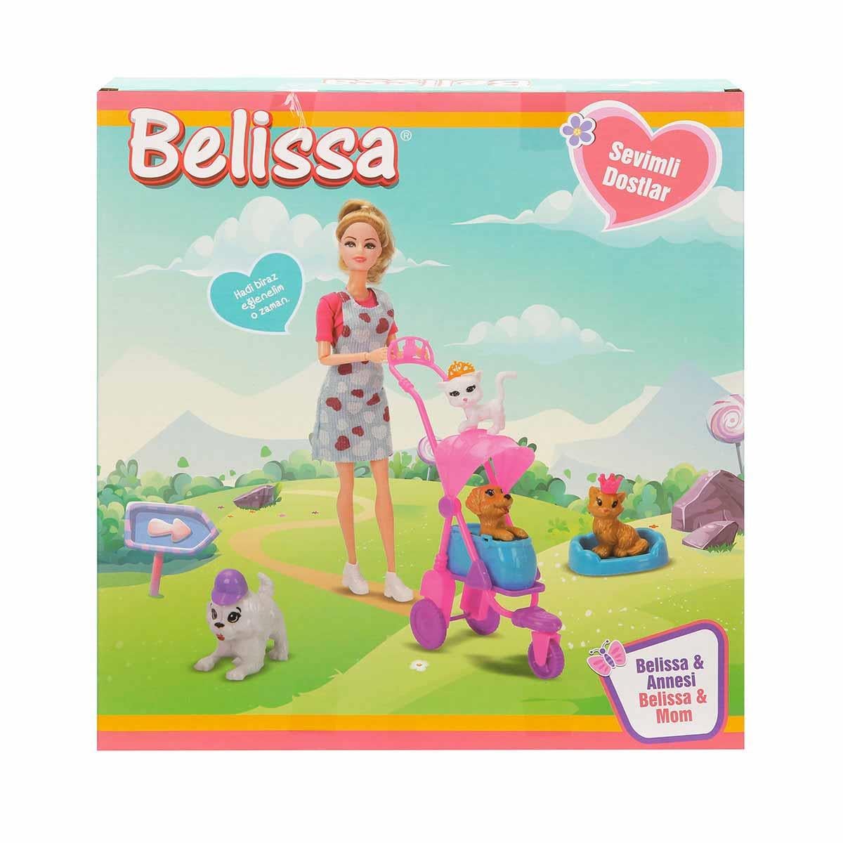 Sunman Oyuncak Belissa'nın Annesi ve Sevimli Dostlar 30 Cm 51806 00003045