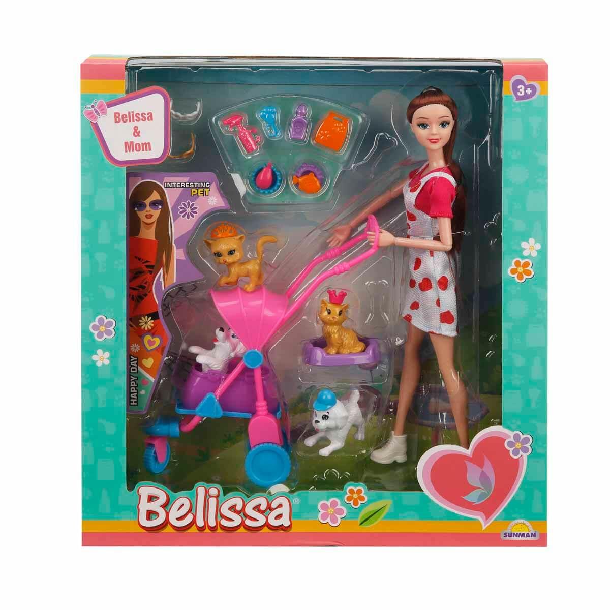 Sunman Oyuncak Belissa'nın Annesi ve Sevimli Dostlar 30 Cm 51806 00003045