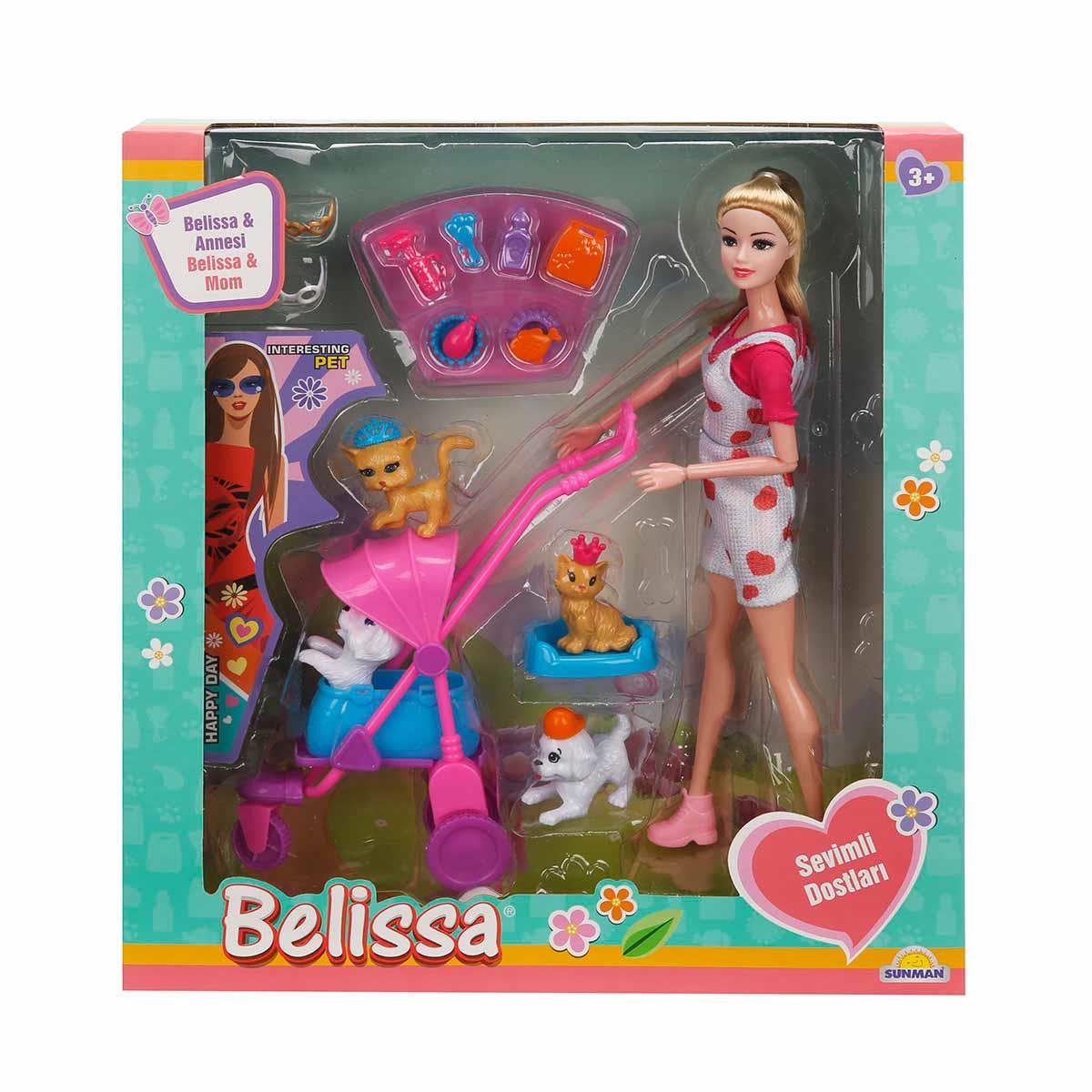 Sunman Oyuncak Belissa'nın Annesi ve Sevimli Dostlar 30 Cm 51806 00003045