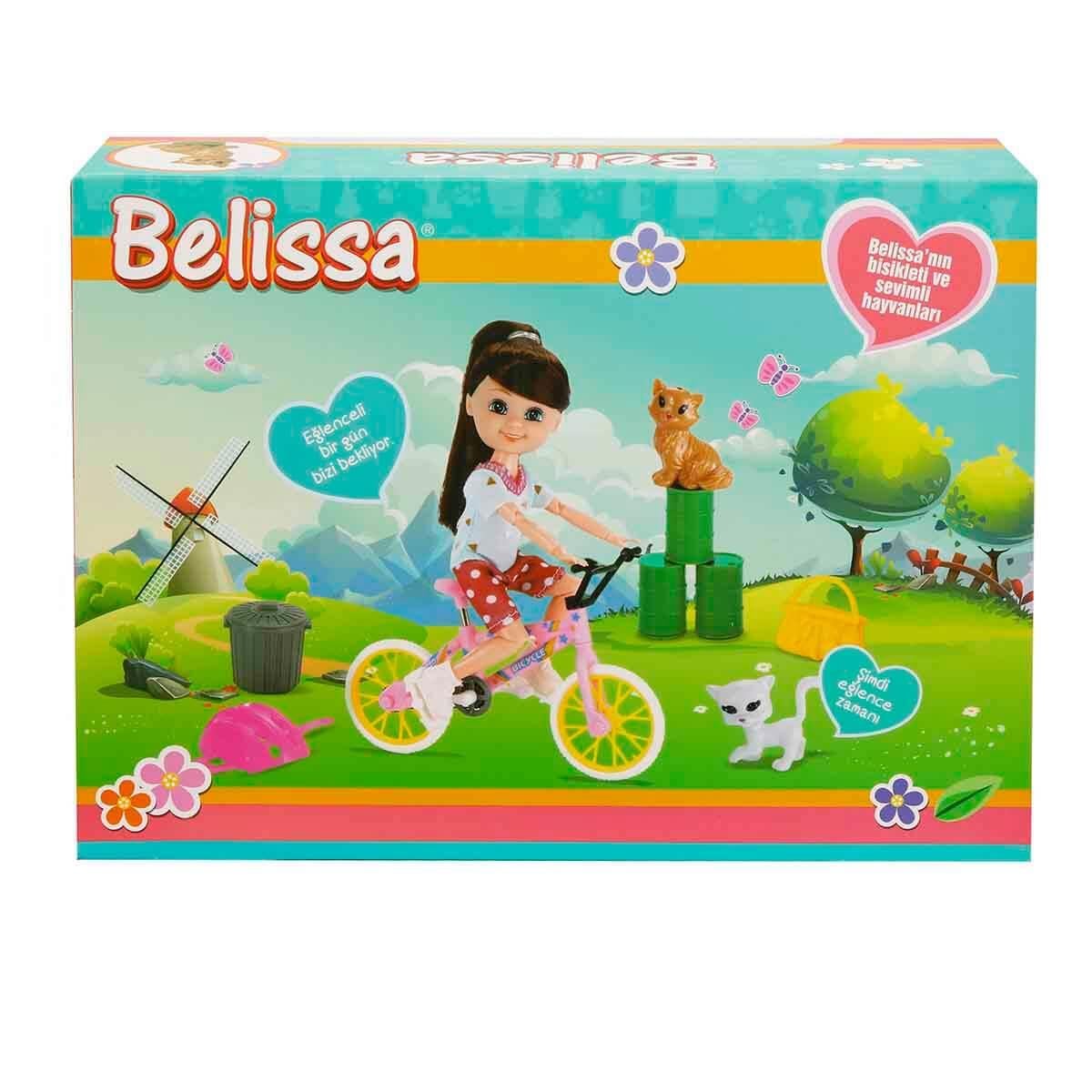 Sunman Oyuncak Belissa'nın Bisikleti ve Sevimli Hayvanları 15 Cm 53804 00002977