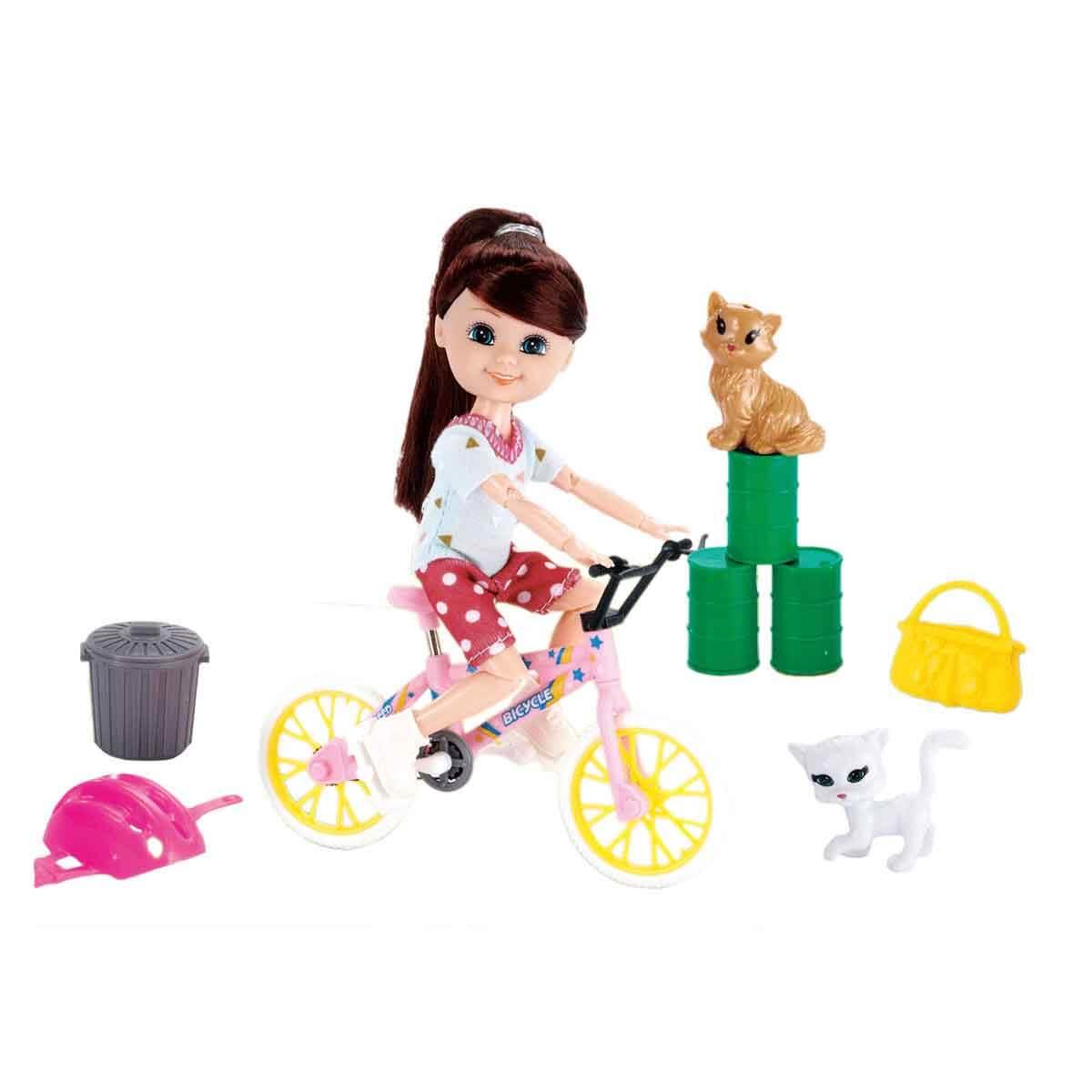 Sunman Oyuncak Belissa'nın Bisikleti ve Sevimli Hayvanları 15 Cm 53804 00002977