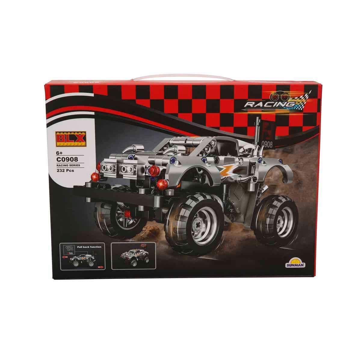 Sunman Oyuncak Blx Racing Metal Yarış Arabası C0908 232 Parça 00069877