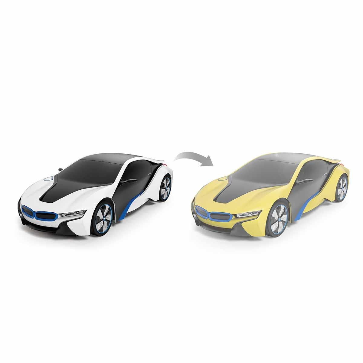 Sunman Oyuncak BMW i8 UV Sensitive Uzaktan Kumandalı Renk Değiştiren Araba 01032023